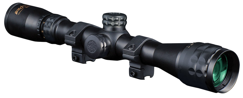 Konus 7267 KonusPro Matte Black 3-9x32mm AO 1" Tube Engraved 30/30 Duplex Reticle w/ Mounting Rings