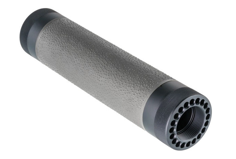 AR-15/M-16 Free Float Forend, Mid Length - Grey Rubber Grip