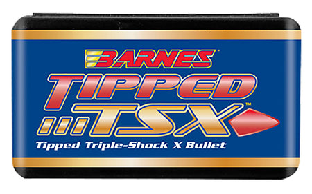 Barnes Tipped TSX 30Cal 130gr BT Polymer Tip Reloading Bullets 50/Box