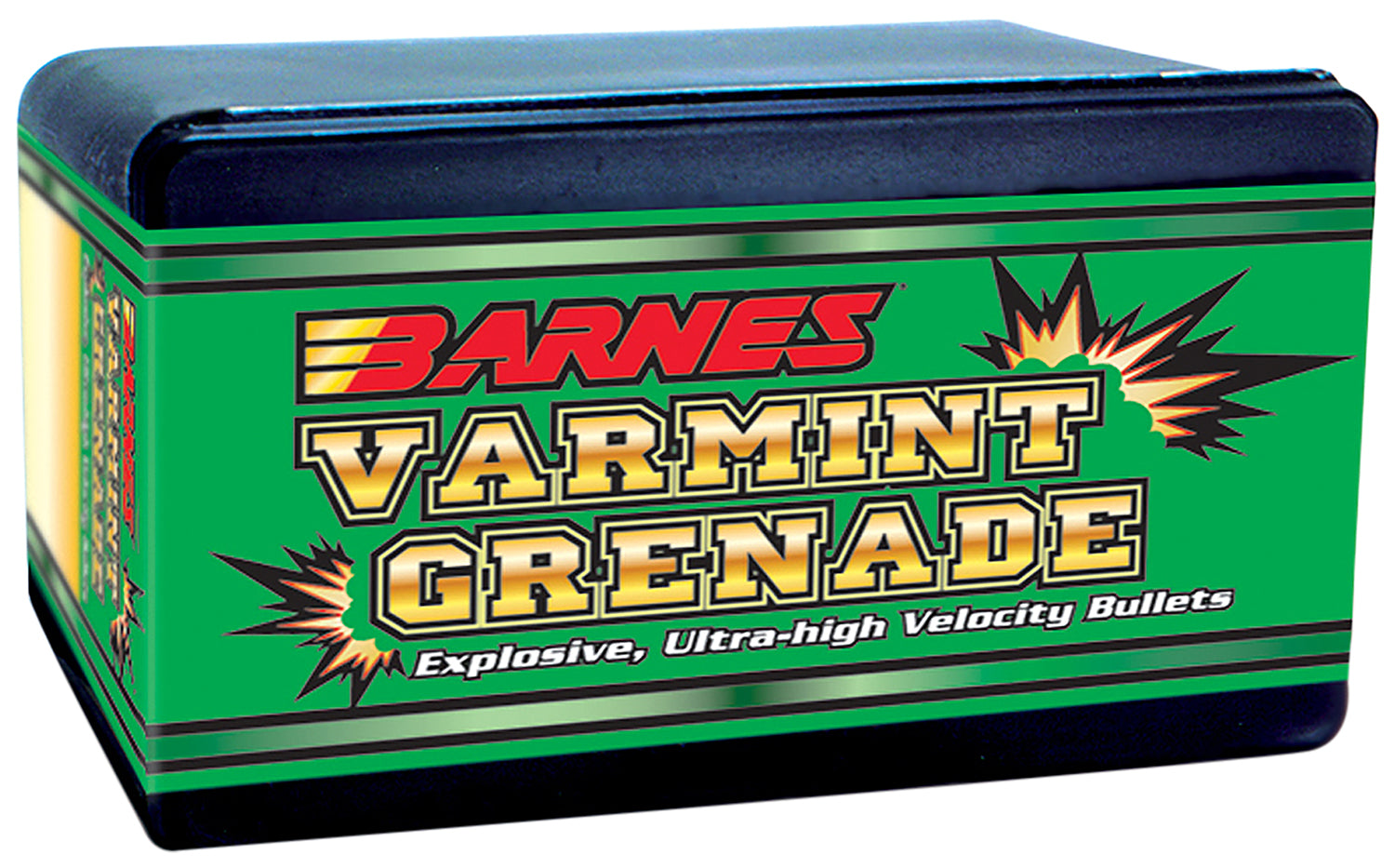 Barnes 30198 Ultra High Velocity .223 Rem 50gr Frangible HP Projectile 100/Box