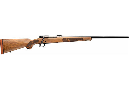 Winchester Repeating Arms 535247233 Model 70 Featherweight 300 Win Mag 3+1 24" Gloss Blued Target Crown Barrel, Gloss Blued Steel Drilled & Tapped Receiver, Satin AA French Maple Fixed w/Schnabel Fore