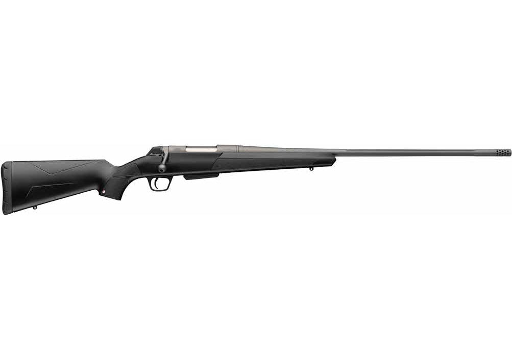 Winchester Repeating Arms 535801208 XPR Extreme 223 Rem 5+1 22" Tungsten Cerakote Fluted Threaded Barrel & Drilled & Tapped Steel Receiver, Fixed Black Synthetic Stock
