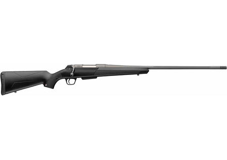 Winchester Repeating Arms 535801294 XPR Extreme 6.5 PRC 3+1 24" Tungsten Cerakote Fluted Threaded Barrel & Drilled & Tapped Steel Receiver, Fixed Black Synthetic Stock