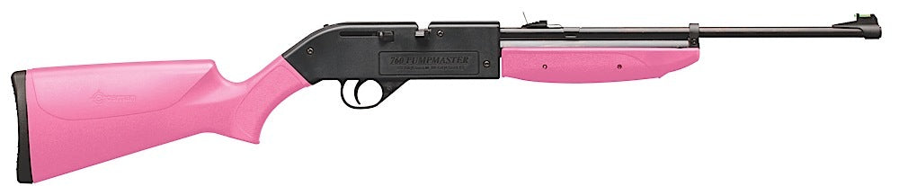 Crosman 760P Pumpmaster Pump Air Rifle .177 Cal 18+1 Pink Synthetic Stock