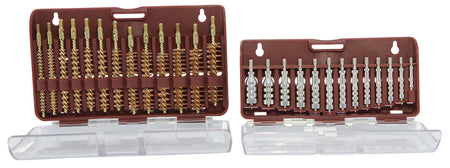 Tipton 444777 Jag & Bore Brush Set 17-45 Cal 8-32 Thread 26 Pieces