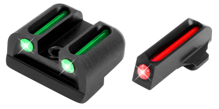 TruGlo TG131X Fiber Optic Red Front Green Rear Sight Set for Springfield Armory XD Series