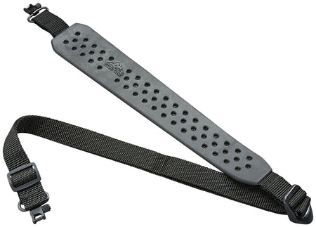Butler Creek 81060 Comfort V-Grip Rifle Sling Black Rubber w/Nylon Strap 1" QD Swivels