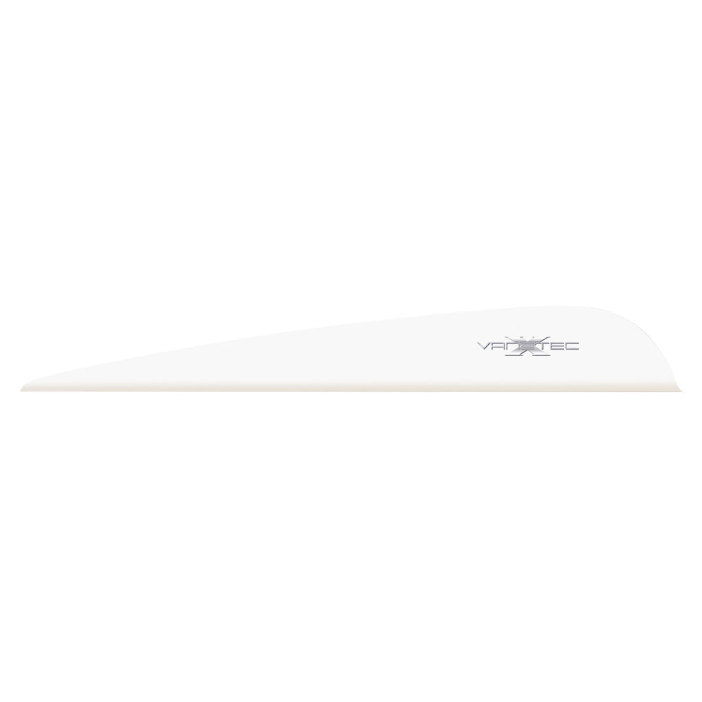 VaneTec V-Max 4 in. Arrow Vanes White 100 Pack