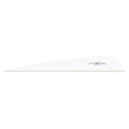 VaneTec V-Max 4 in. Arrow Vanes White 100 Pack