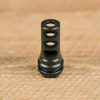 SilencerCo ASR Muzzle Brake M18x1 .338 Cal 3-Port