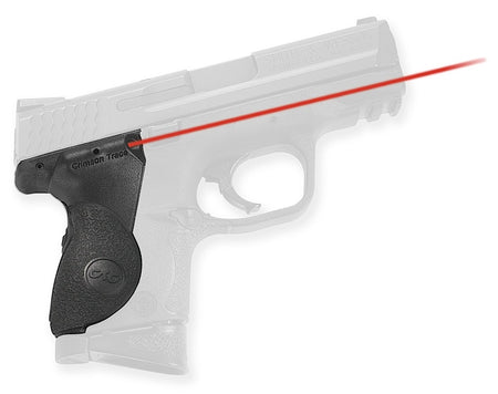 Crimson Trace LG-360 Lasergrips for S&W M&P Compact Pistol, Red Laser, Black Polymer