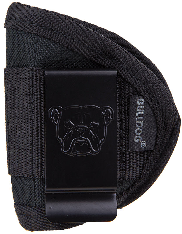 Bulldog WIPS IWB Inside The Pants Holster Size Small Black Nylon Belt Clip Fits .22 & .25 Small Autos Ambi