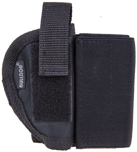 Bulldog WANK2R Ankle Holster Black Elastic Velcro Fits S&W J Frame 2-2.50" Barrel Right Hand