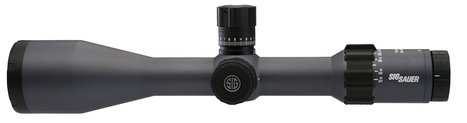 SIG Sauer TANGO6 5-30x56mm FFP 34mm Tube MRAD DEV-L LevelPlex Side Focus 0.1 MRAD Scope - Graphite
