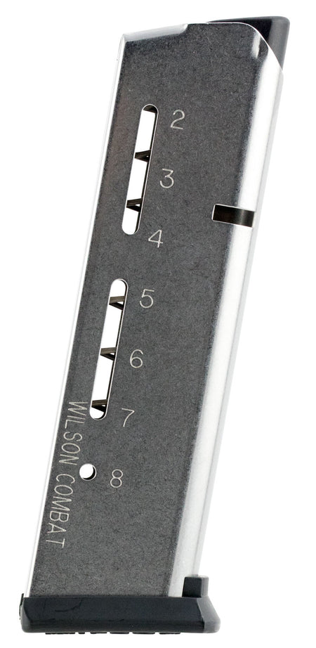 Wilson Combat 500 1911 Elite Tactical 8rd .45 ACP Magazine Stainless Steel