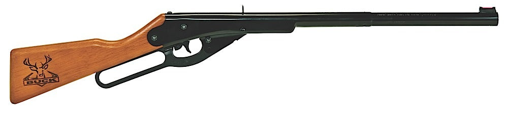 Daisy 2105 Buck Youth Lever Action BB Air Gun .177 Cal 400-Shot Stained Hardwood