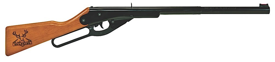 Daisy 2105 Buck Youth Lever Action BB Air Gun .177 Cal 400-Shot Stained Hardwood