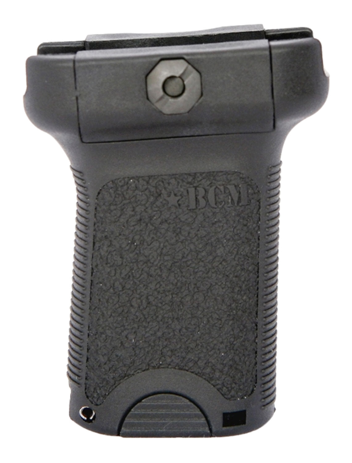 BCM BCMGunfighter Short Vertical Grip Black Polymer with Storage for Picatinny Rail