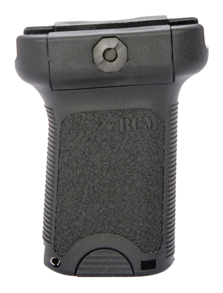 BCM BCMGunfighter Short Vertical Grip Black Polymer with Storage for Picatinny Rail