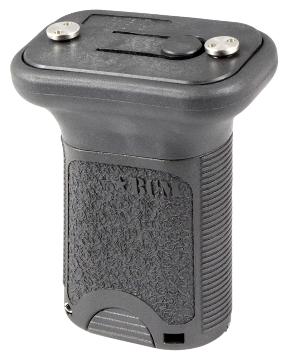 BCM BCMGunfighter Short Vertical Grip Black Polymer with Storage for KeyMod Rail