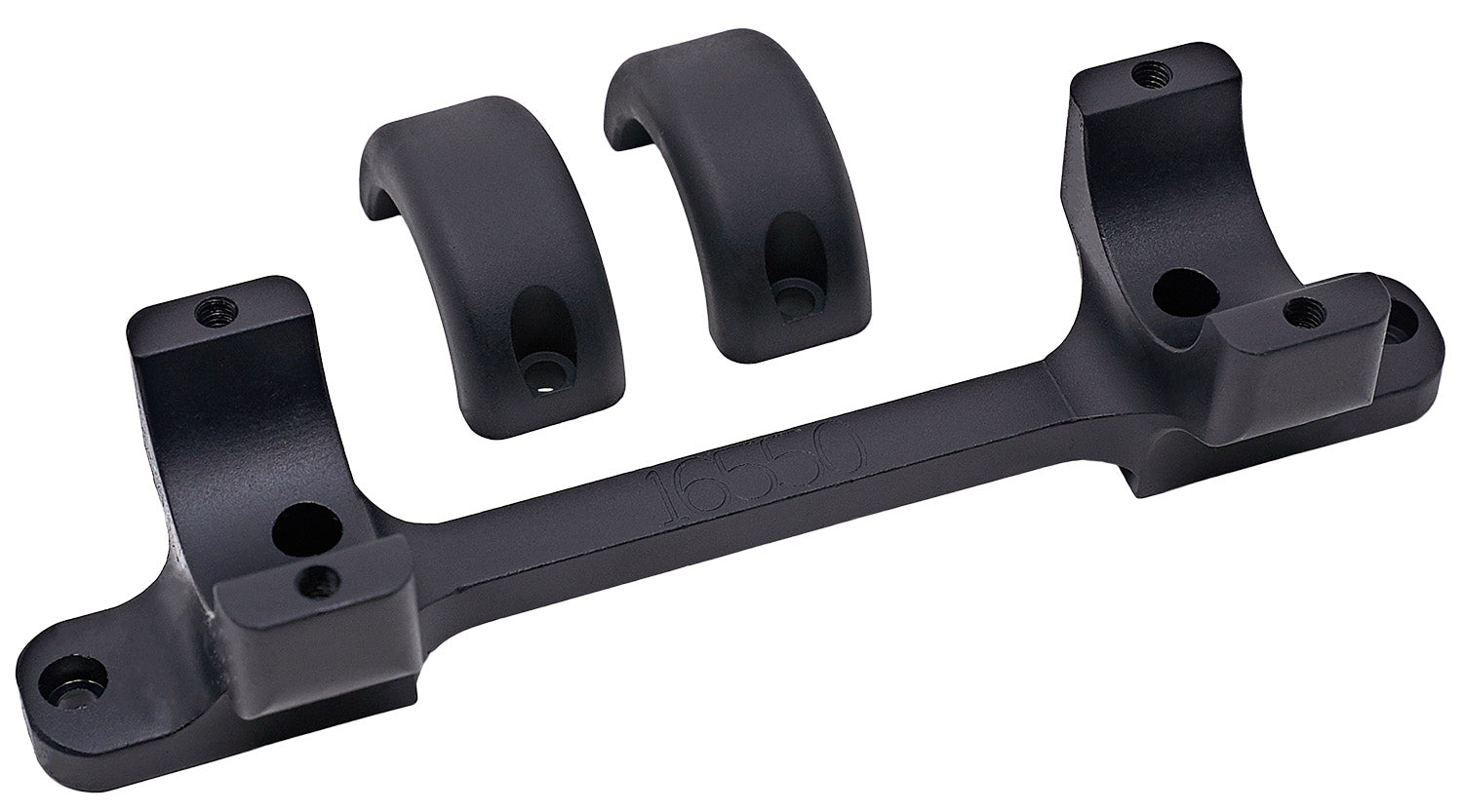 DNZ 16550 Game Reaper Tikka Scope Mount and Ring Combo Matte Black 1 Inch