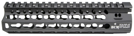 BCM KMR Alpha 8" KeyMod Free-Float Handguard Black Anodized AR-15