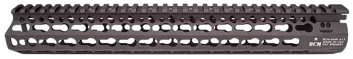 BCM KMR Alpha 13 Inch KeyMod Handguard Aluminum Black Anodized for AR-15