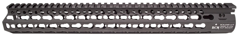 BCM KMR Alpha 15 Inch KeyMod Handguard Aluminum Black Anodized for AR-15