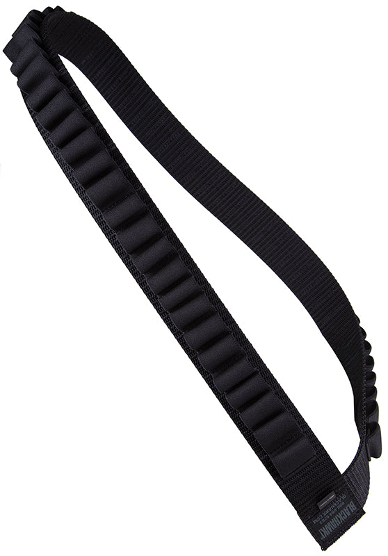 Blackhawk 43SB55BK Shotgun Bandoleer 55rd Black Nylon Over-The-Shoulder Ammo Carrier