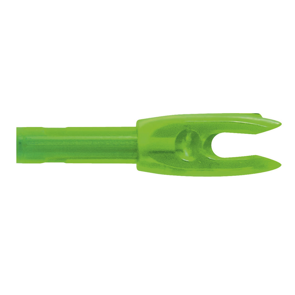 Easton N Nocks Green Push-In Arrow Nocks for Genesis Shafts 12 pk.