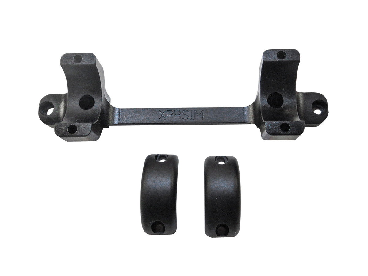 DNZ XPRS1M Game Reaper Winchester Scope Mount and Ring Combo Matte Black 1 Inch