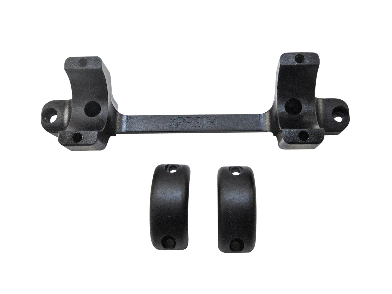 DNZ XPRS1M Game Reaper Winchester Scope Mount and Ring Combo Matte Black 1 Inch