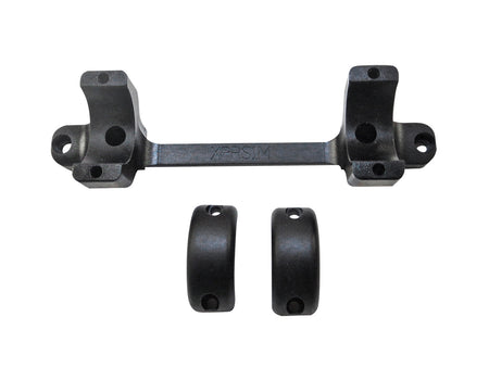 DNZ XPRS1M Game Reaper Winchester Scope Mount and Ring Combo Matte Black 1 Inch