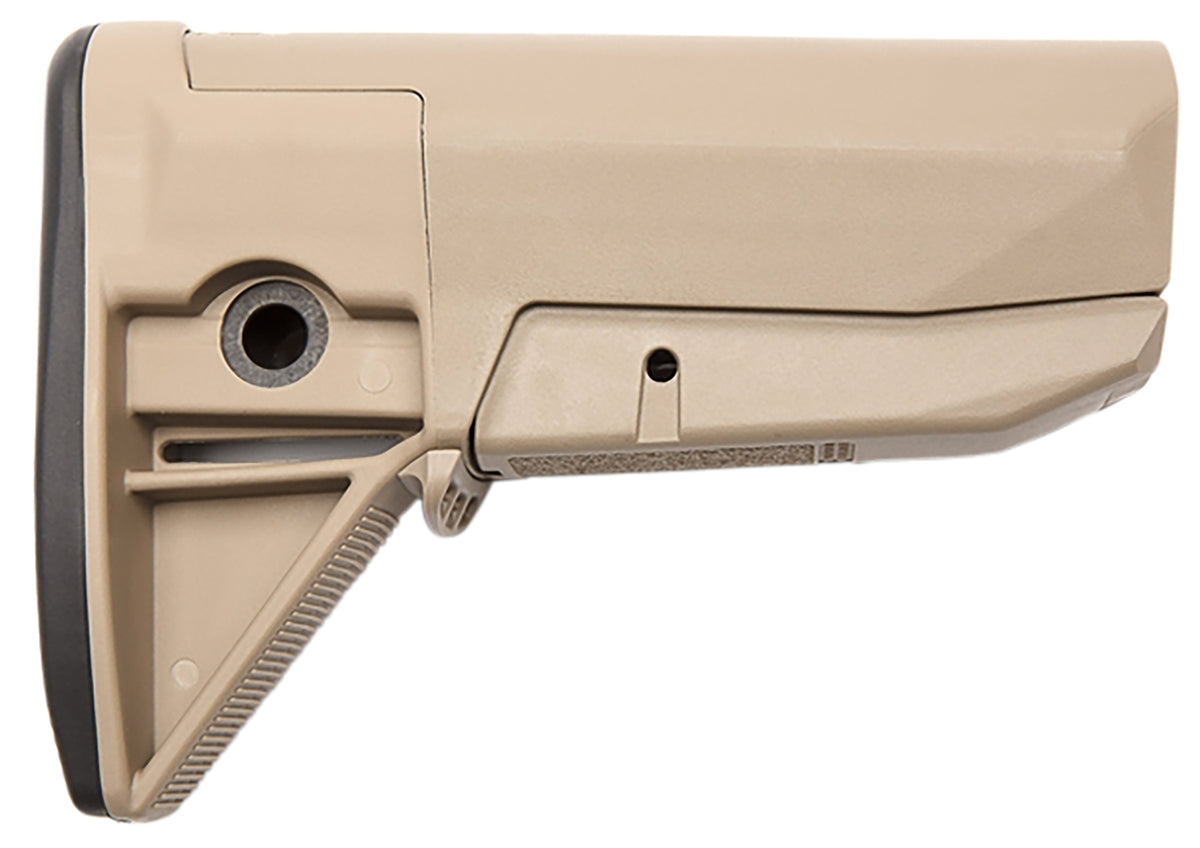 BCM BCMGunfighter Mod 0 Stock Kit Flat Dark Earth Synthetic with Mil-Spec Buffer Tube for AR-Platform