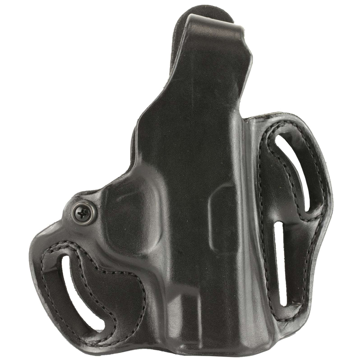 DeSantis Thumb Break Scabbard Leather Holster for S&W M&P Shield 45, Black, Right Hand