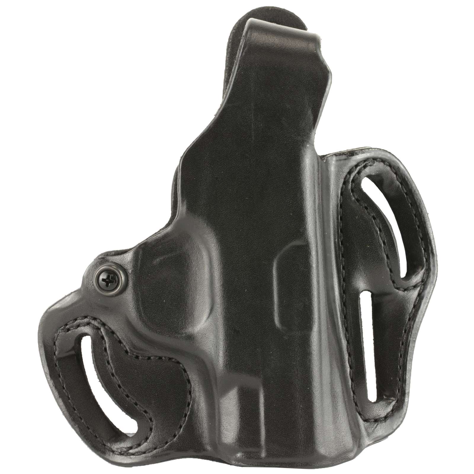 DeSantis Thumb Break Scabbard Leather Holster for S&W M&P Shield 45, Black, Right Hand