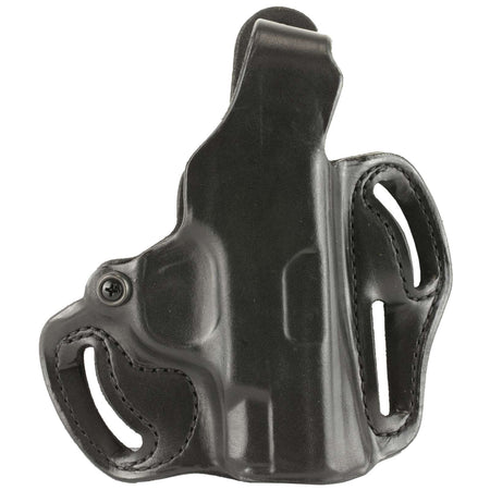 DeSantis Thumb Break Scabbard Leather Holster for S&W M&P Shield 45, Black, Right Hand