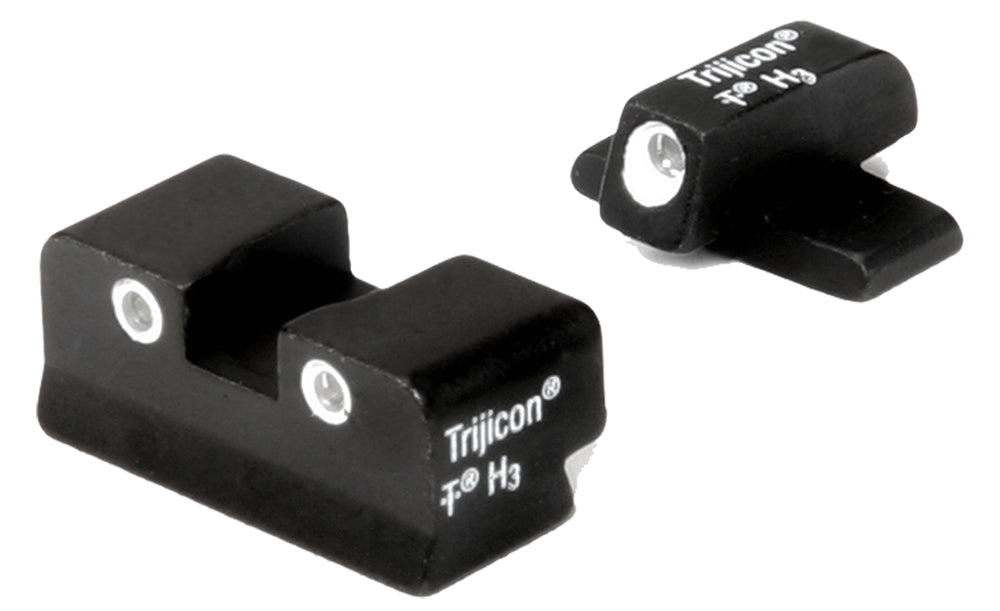 Trijicon 600481 Bright & Tough Night Sights Green/White Outline 3-Dot Set for Springfield XD/XD-M/XD-S