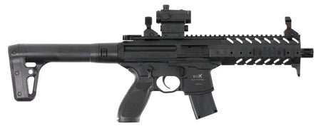 Sig Sauer Airgun MPX .177 Cal 88gr CO2 30-Round Black with SIG20R Red Dot