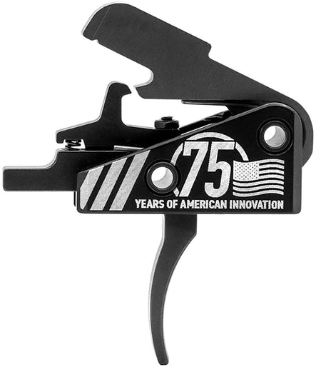 Timney Triggers AR-15 Small Pin Laser Etched 75th Anniversary Curved Trigger 3lb