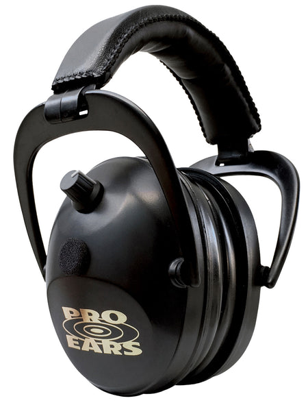 Pro Ears PEG2SMB Gold II 26 Electronic Earmuff 26dB Over-the-Head Black/Gold Adult 1 Pair