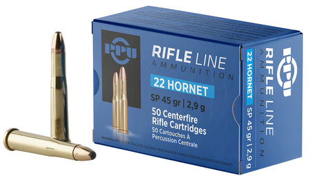 Prvi Partizan Rifle .22 Hornet 45 gr JSP ammo
