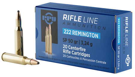 Prvi Partizan Rifle .222 Remington 50 gr JSP ammo