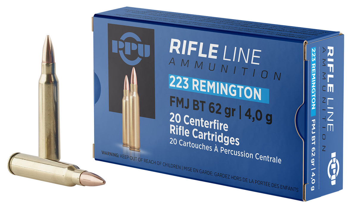 Prvi Partizan Rifle .223 Remington 62 gr FMJ ammo