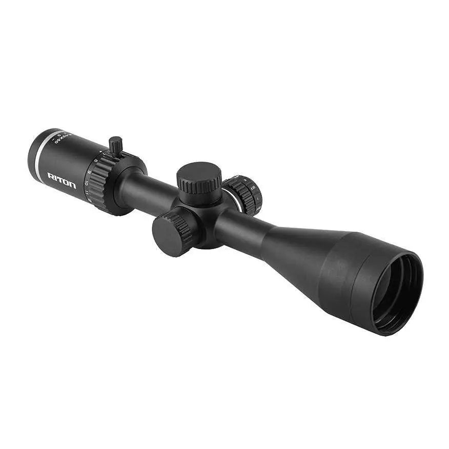Riton X1 Primal 4-12x50mm Rifle Scope SFP CenterDot Duplex Reticle