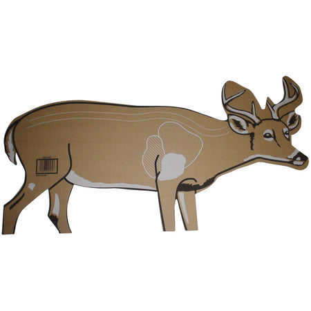 Cardboard Deer Vitals Target 25-Pack 17x42 in.