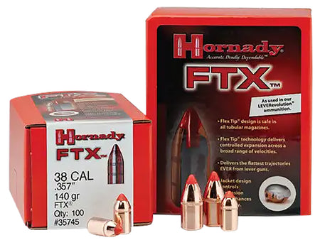 Hornady FTX Bullets 45 Caliber .452 Diameter 250gr Flex Tip 50-Count