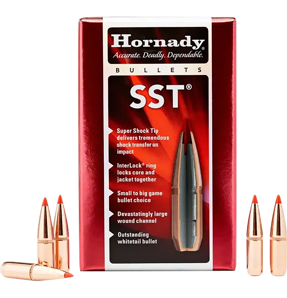 Hornady SST Bullets 338 Caliber .338 Diameter 200gr Polymer Tip 100-Count