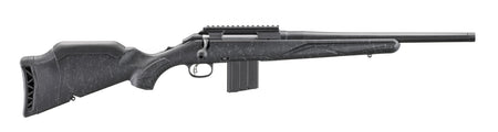 Ruger 56904 American II Patrol 6mm ARC 10+1 16.10" Graphite Black Cerakote Threaded Bull Barrel & Alloy Steel Receiver w/Picatinny Rail, Black Splatter Adj LOP Synthetic Stock