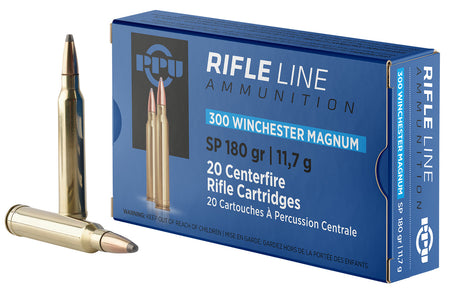 Prvi Partizan .300 Winchester Magnum 180 Grain Soft Point Ammo - High Quality Performance